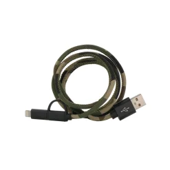Fashion Chargeur CAMO USB coloris vert - 4MURS Accessoires Multimédia