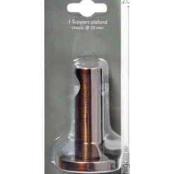 Fashion Support barre à rideau GLACAGE chocolat 2 cm 7 cm - 4MURS Voilages, Vitrages, Stores Et Accessoires