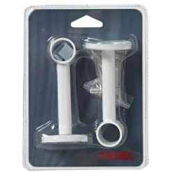 Hot Support barre à rideau HOWLITE blanc 1,9 cm de 9,0 à 14 cm - 4MURS Voilages, Vitrages, Stores Et Accessoires