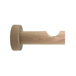 Hot Support barre à rideau JURA naturel 2,8 cm 8 cm - 4MURS Voilages, Vitrages, Stores Et Accessoires