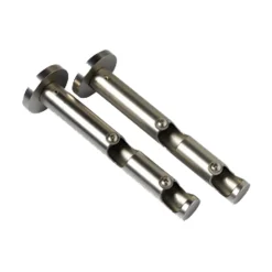 Best Support barre à rideau PYRITE nickel satin 1,9 cm de 9,5 à 15,5 cm Voilages, Vitrages, Stores Et Accessoires