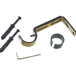 Discount Support barre à rideau TOMBAC laiton vieilli 2,8 cm de 9,5 à 13 cm Voilages, Vitrages, Stores Et Accessoires