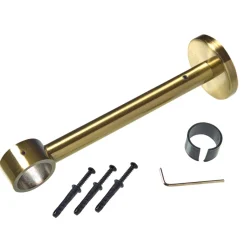 Clearance Support barre à rideau TOMBAC laiton vieilli 2,8 cm 17,5 cm - 4MURS Voilages, Vitrages, Stores Et Accessoires