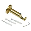 Best Support barre à rideau TROMPETTE laiton mat 2,8 cm 9,3 cm - 4MURS Voilages, Vitrages, Stores Et Accessoires