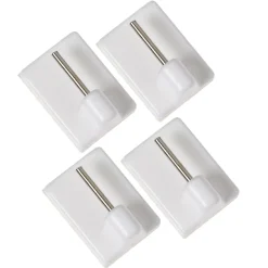 Fashion Support barre à rideau vitrage VITRAGE PLAT coloris blanc - 4MURS Voilages, Vitrages, Stores Et Accessoires