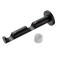 New Support barre à rideau ZEN noir mat 2,8 cm de 8,5 à 16,5 cm - 4MURS Voilages, Vitrages, Stores Et Accessoires