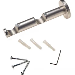 Best Support barre à rideau ZEN nickel givré 2,8 cm de 8,5 à 16,5 cm Voilages, Vitrages, Stores Et Accessoires