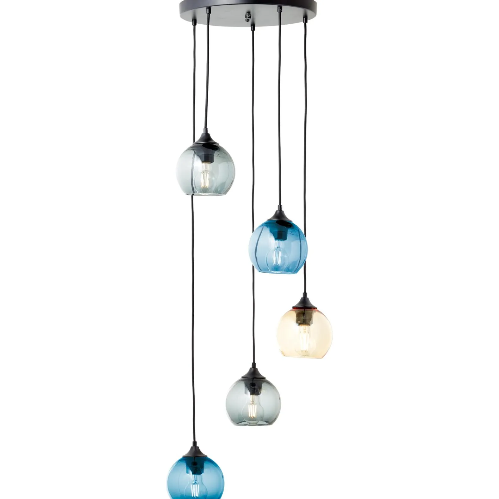 Best Suspension AMIRI coloris gris, bleu, ambre 150 x 50 cm - 4MURS Suspensions