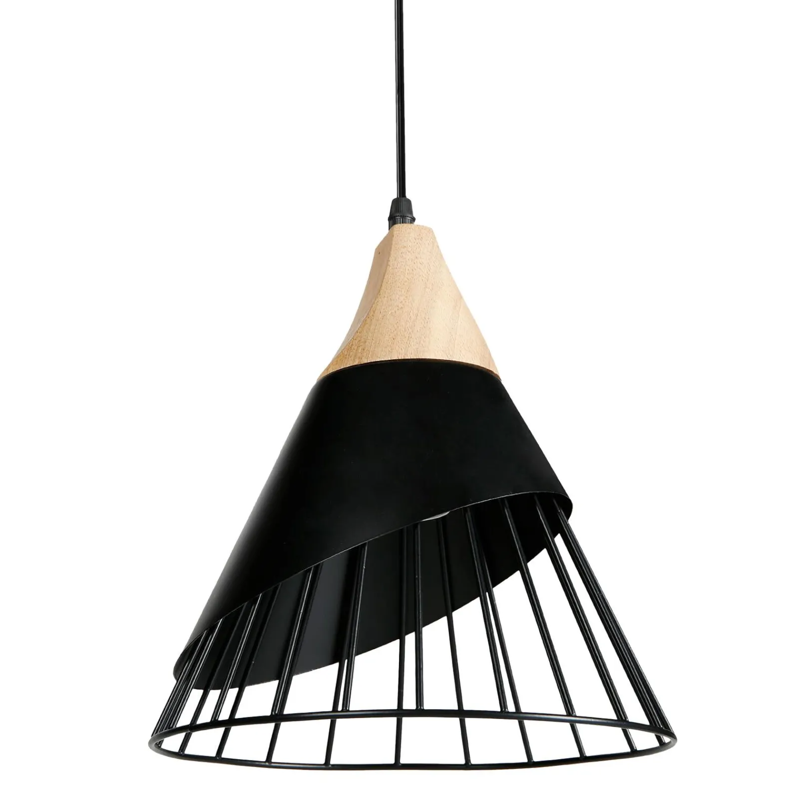 Outlet Suspension ARÈNE coloris noir 29 x 25 cm - 4MURS Enfant Luminaires Enfant|Suspensions