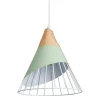 Fashion Suspension ARÈNE coloris vert amande 29 x 25 cm - 4MURS Enfant Luminaires Enfant|Suspensions