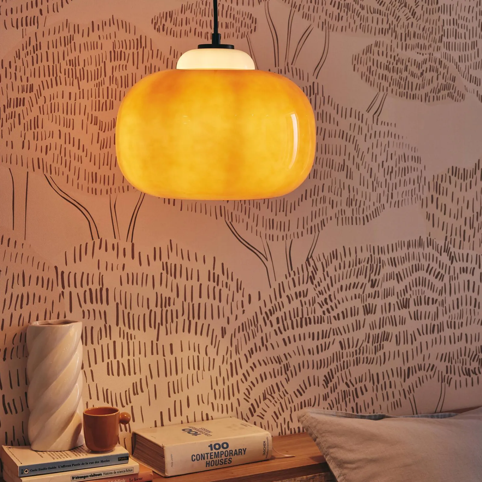 Discount Suspension BLOP coloris orange 12,85 x 30 cm - 4MURS Suspensions