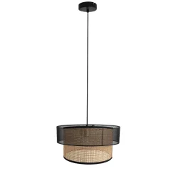 New Suspension CLAYTON coloris rotin 25,5 x 40 cm - 4MURS Suspensions
