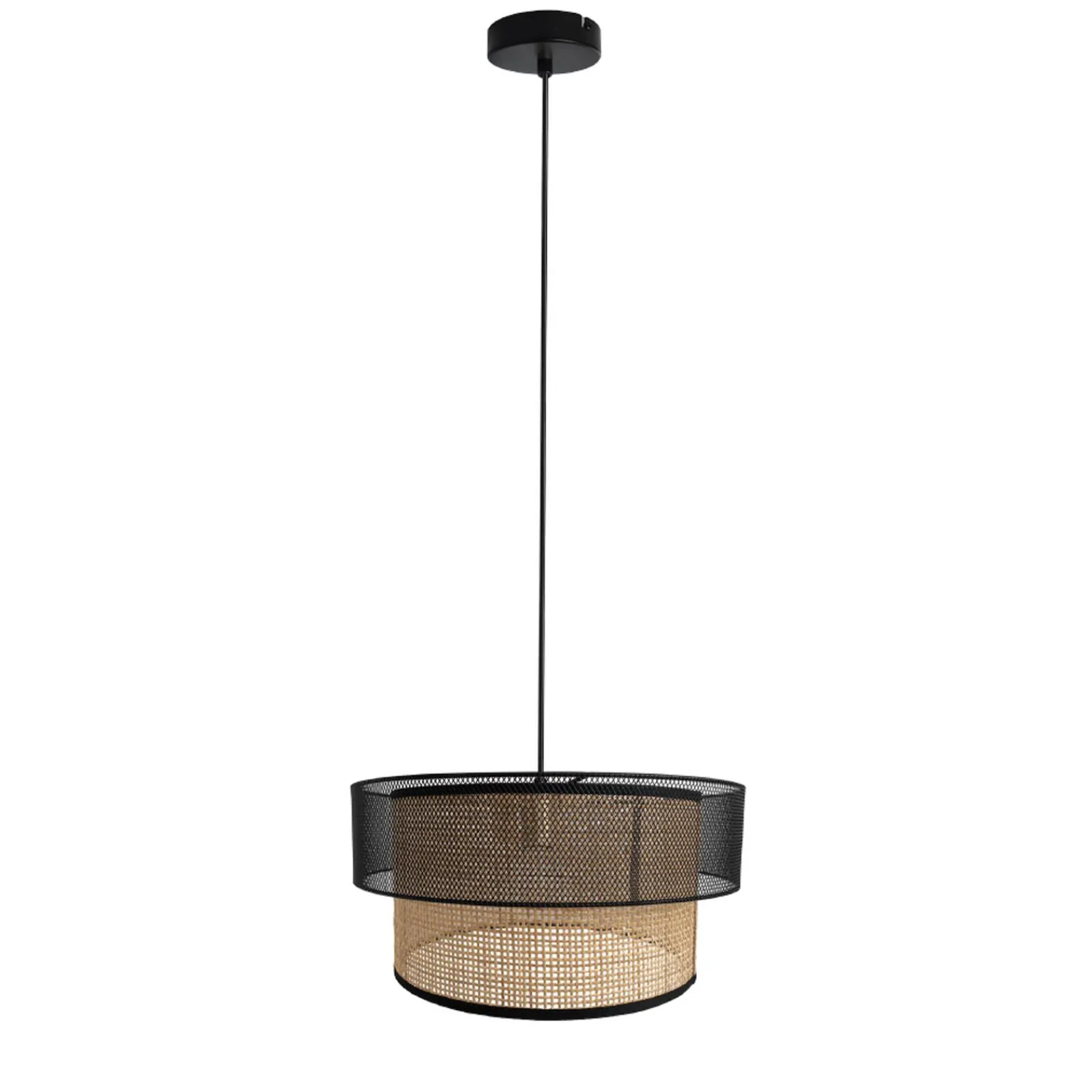 New Suspension CLAYTON coloris rotin 25,5 x 40 cm - 4MURS Suspensions