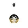 Outlet Suspension COBLENCE coloris noir et naturel 18,5 x 21 cm - 4MURS Suspensions