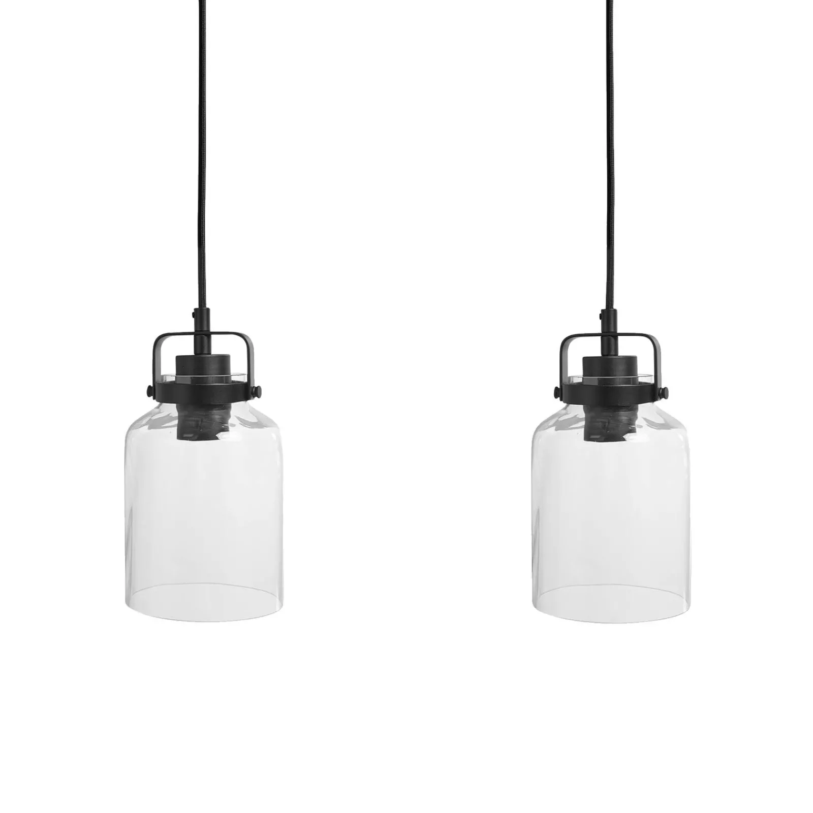 Fashion Suspension DÉTROIT coloris transparent 12,5 x 42,5 cm - 4MURS Suspensions