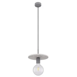 New Suspension EDMUND coloris gris et blanc 23 cm - 4MURS Suspensions