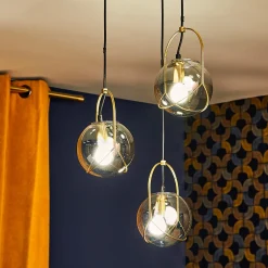Hot Suspension EUGÉNIE coloris or 73 x 34 cm - 4MURS Suspensions