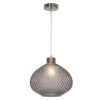 Fashion Suspension FOLY coloris gris fumé 26 x 29 cm - 4MURS Suspensions