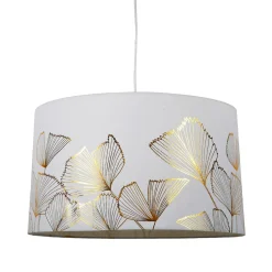 Hot Suspension GINKGO coloris blanc 23 x 40 cm - 4MURS Suspensions