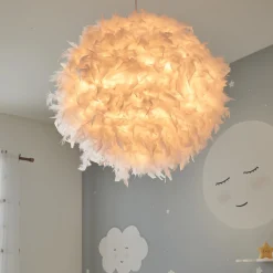 Sale Suspension GOOSY SOFT coloris blanc 45 x 50 cm - 4MURS Suspensions