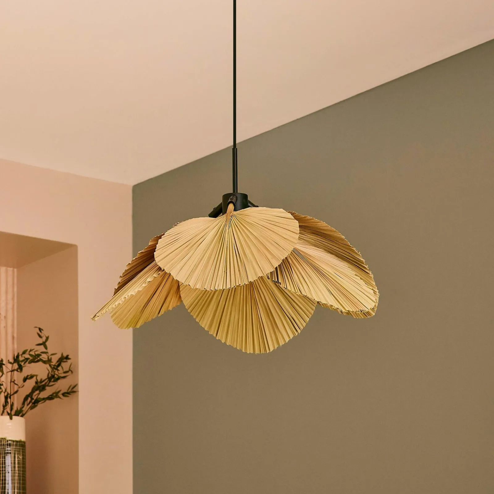 Discount Suspension HOAN coloris naturel 15 x 59 cm - 4MURS Suspensions