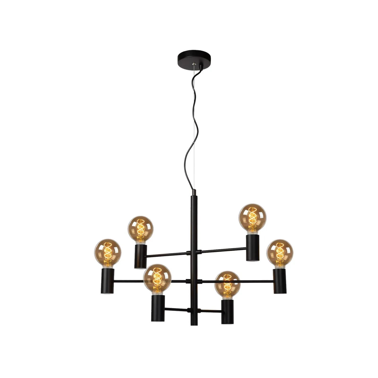 Outlet Suspension LEANNE coloris noir 32 x 65 cm - 4MURS Suspensions