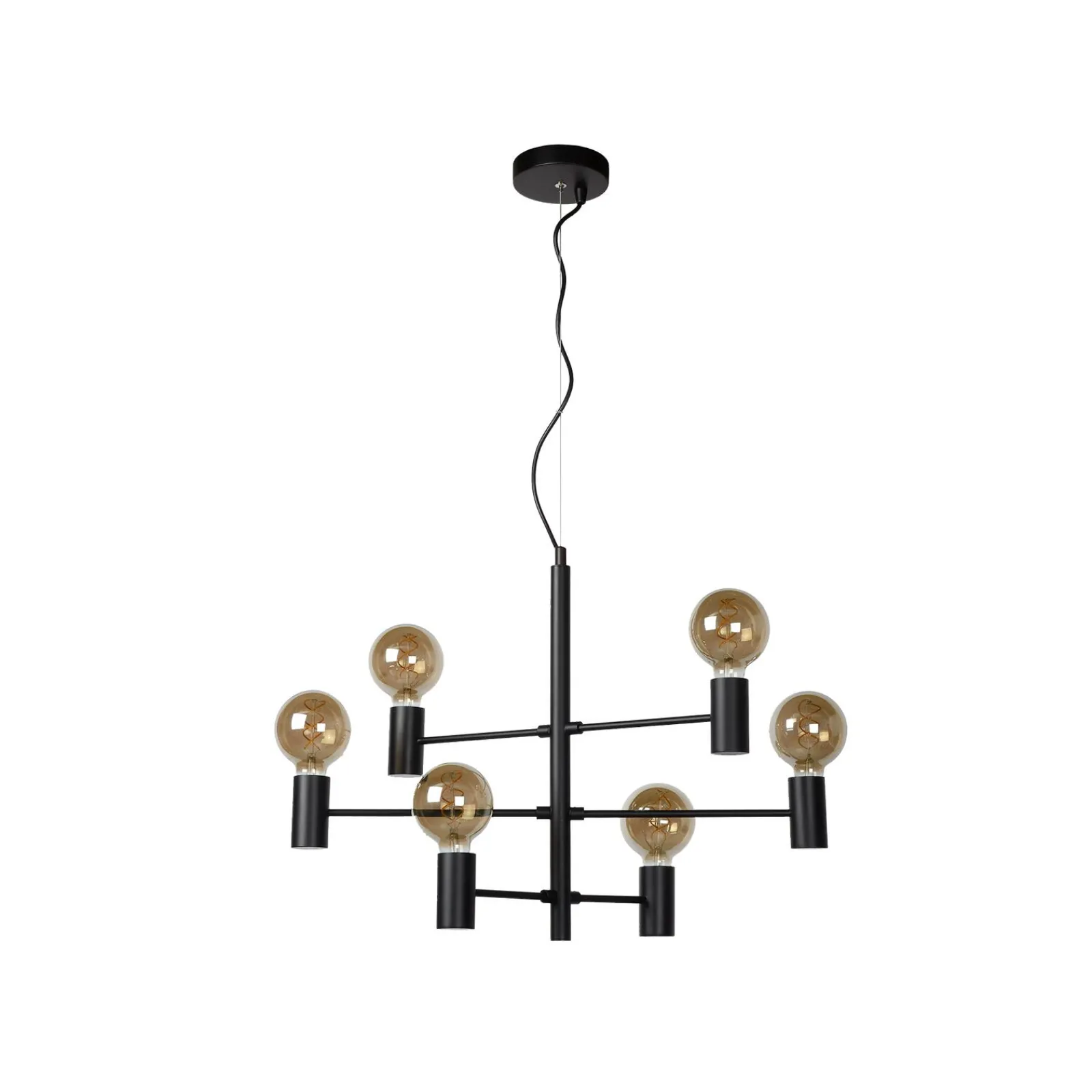 Outlet Suspension LEANNE coloris noir 32 x 65 cm - 4MURS Suspensions
