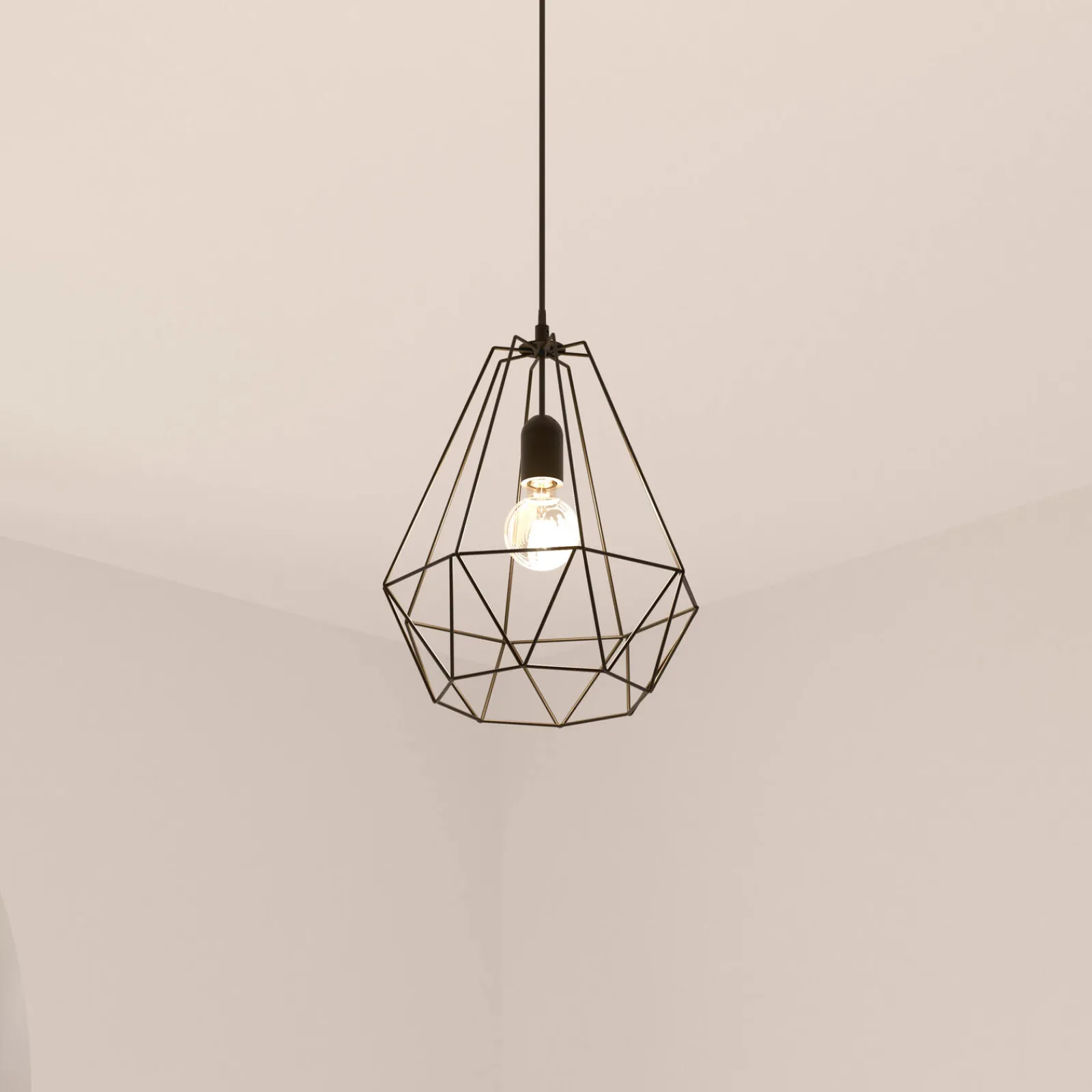 Sale Suspension LUCIA coloris noir 28 x 25 cm - 4MURS Suspensions
