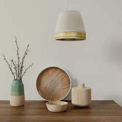 Discount Suspension MANON coloris naturel 25 x 29 cm - 4MURS Suspensions