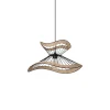 Fashion Suspension MEKONG coloris noir et beige 26,5 x 48 cm - 4MURS Suspensions