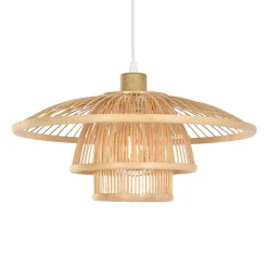 Outlet Suspension MYRIADE coloris bois 17 x 40 cm - 4MURS Suspensions