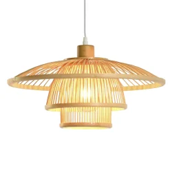 Outlet Suspension MYRIADE coloris bois 17 x 40 cm - 4MURS Suspensions