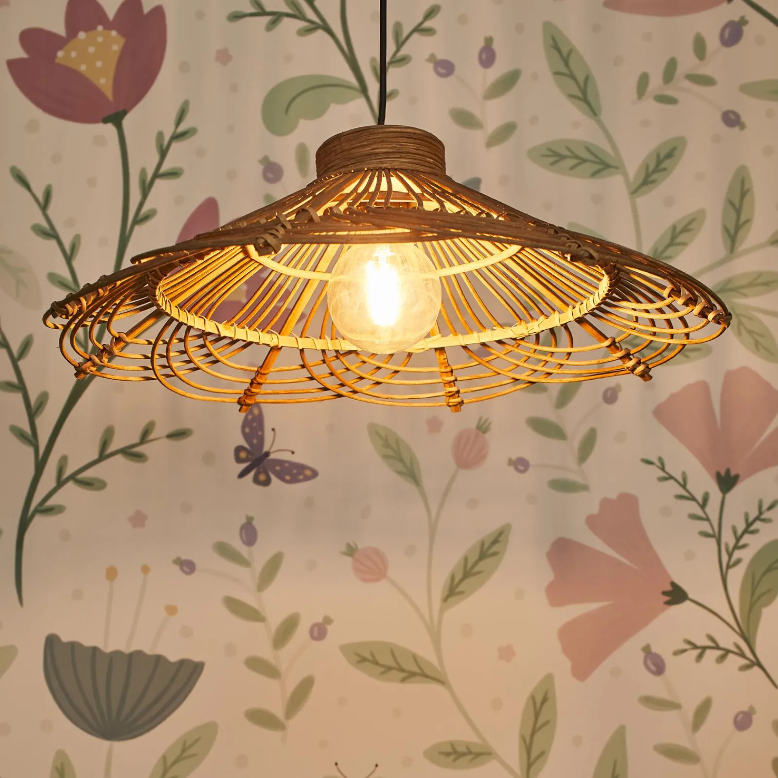 Fashion Suspension MYRTA coloris bois 16 x 56 cm - 4MURS Suspensions