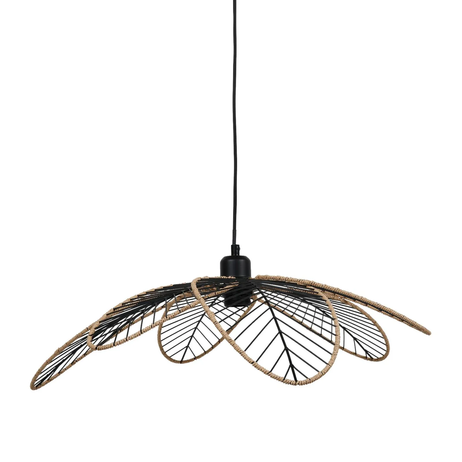 Clearance Suspension PALMA coloris noir 16 x 63 cm - 4MURS Suspensions