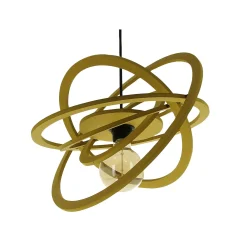 Outlet Suspension REVOLUTION coloris jaune 43,5 x 43,5 cm - 4MURS Suspensions