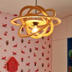 Outlet Suspension REVOLUTION coloris jaune 43,5 x 43,5 cm - 4MURS Suspensions