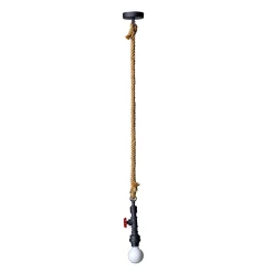 Outlet Suspension TORONTO coloris corde 26 x 10,5 cm - 4MURS Suspensions