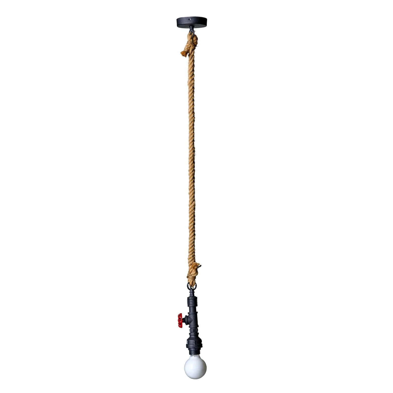 Outlet Suspension TORONTO coloris corde 26 x 10,5 cm - 4MURS Suspensions