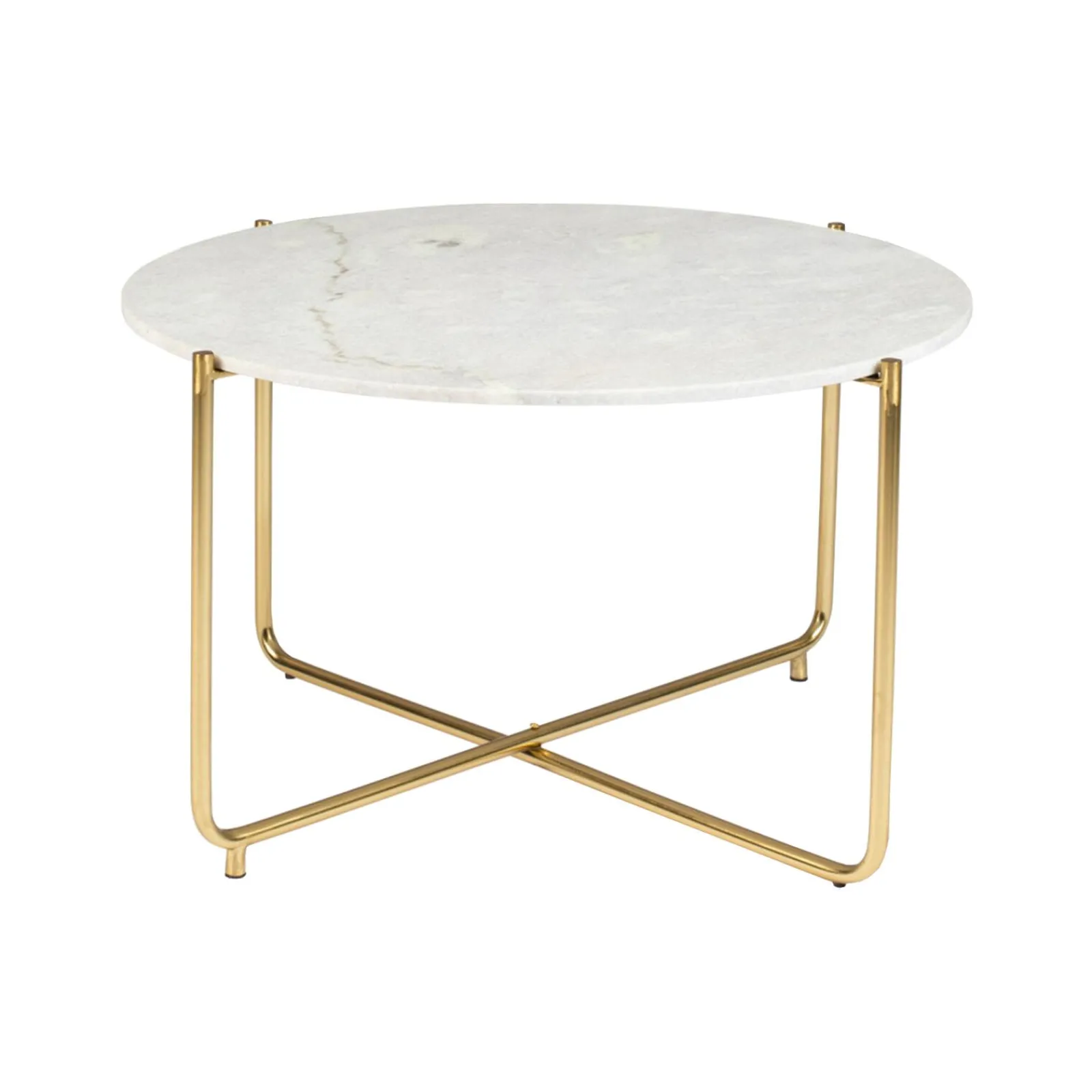 Hot Table basse TIMPA coloris marbre blanc - 4MURS Tables