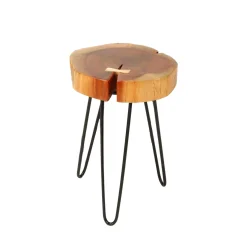 Fashion Table d'appoint LOUKA coloris acacia - 4MURS Tables