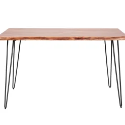 Online Table de salle à manger AKAL coloris acacia 130 x 70 cm - 4MURS Tables