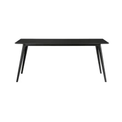 Outlet Table de salle à manger ANGOR coloris noir 90 x 180 cm - 4MURS Tables