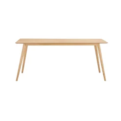 New Table de salle à manger ANGOR coloris chêne 90 x 180 cm - 4MURS Tables