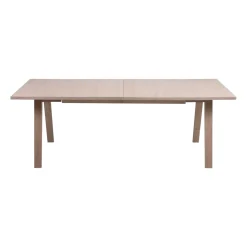 Best Table extensible ALINE coloris chêne blanchi 100 x 210 cm - 4MURS Tables