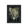 Discount Tableau BINET LION MAFIA coloris noir - 4MURS Tableaux Et Affiches