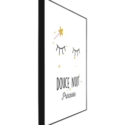 Clearance Tableau DOUCE NUIT PRINCESSE coloris blanc - 4MURS Enfant Déco Murale Enfant|Tableaux Et Affiches