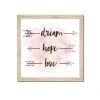 Fashion Tableau embelli ARROWS ART 35 x 35 cm - 4MURS Enfant Déco Murale Enfant|Tableaux Et Affiches