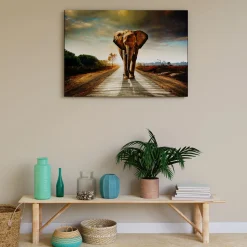 Discount Tableau en verre GANAPATI 100 x 70 cm - 4MURS Tableaux Et Affiches