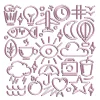 Fashion Tableau en verre LIGHTING BOARD 50 x 50 cm - 4MURS Tableaux Et Affiches
