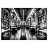 Sale Tableau en verre UNDERGROUND coloris noir - 4MURS Tableaux Et Affiches